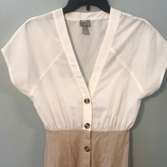 Button front dress - Picture 2 of 4